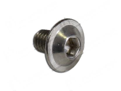 Picture of Round head screw M6x8 mm A2 P3 for Convotherm Part# 8015000