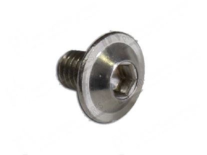 Bild på Round head screw M6x8 mm A2 P3 for Convotherm Part# 8015000