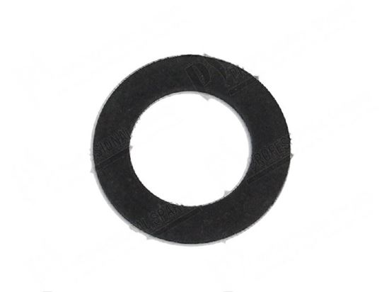 Afbeelding van Flat gasket  17,5x26x2 mm - EPDM for Meiko Part# 9515964