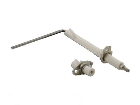 Immagine di Spark plug - insul.  9,4x98,5 mm - electrode 79x9 mm for Fagor Part# 12039448