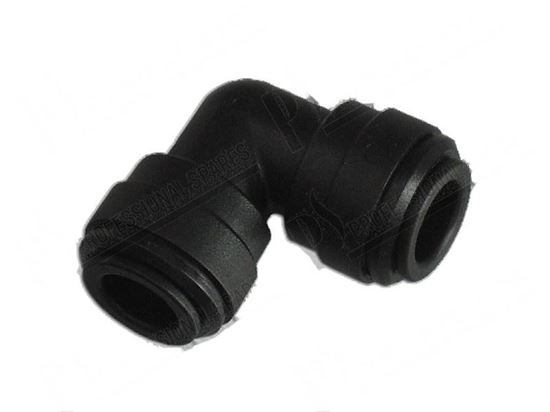 Picture of Connection 90Â° for hose  10 mm - JG for Winterhalter Part# 30000834