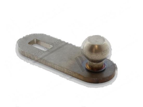 Afbeelding van Door lever L=57x20 mm  13 mm for Winterhalter Part# 60002391