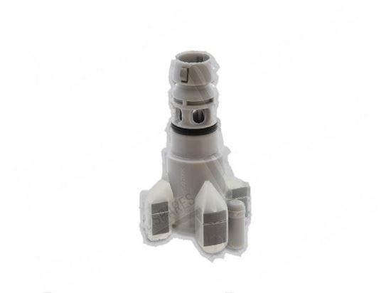 Immagine di Lower wash arm shaft with magnets Htot. 72,5 mm for Winterhalter Part# 61007030