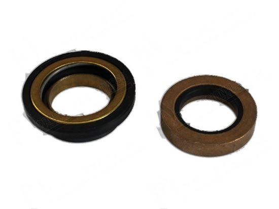 Image sur Shaft sealing  48x27x14mm / counter-seal  41x21x8 mm for Scotsman Part# 64004000