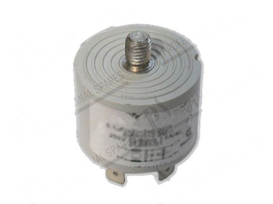 Picture of RFI filter 250V 50/60Hz 1.6A/40Â°C 38x28mm for Cuppone Part# 91310360