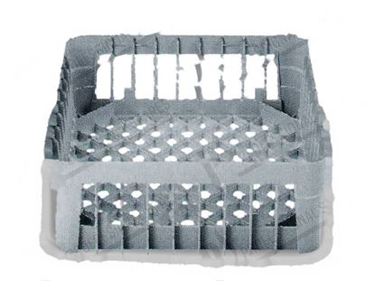 Billede af Basket 380x380xh150 mm - plastic, for glasses for Zanussi, Electrolux Part# 
