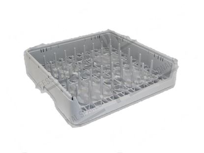 Bild på Basket 500x500xh105 mm - plastic, for 9 trays for Zanussi, Electrolux Part# 