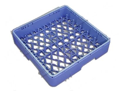 Bild von Basket 500x500xh105 mm - plastic 18 dishes or 12 soup plates for Zanussi, Electrolux Part# 