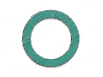 Bild von Flat gasket  17x24x2 mm - Fiber for Hobart Part# 00168611009, 00-168611-009, 1686119, 168611-9