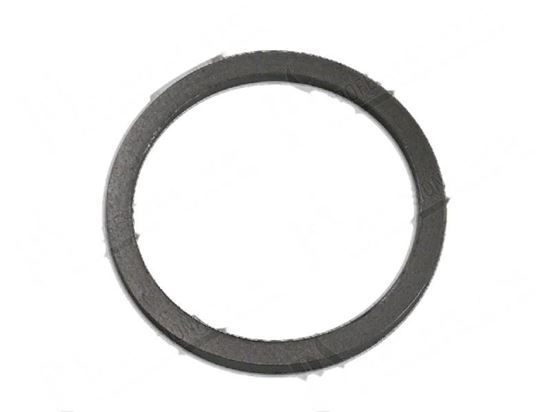 Bild von Flat gasket  59x71x2/6 mm - EPDM for Hobart Part# 00172, 986022, 00-172, 986-022, 00172986022, 00-172986-022, 172986022, 172986-022, 17298622, 172986-22