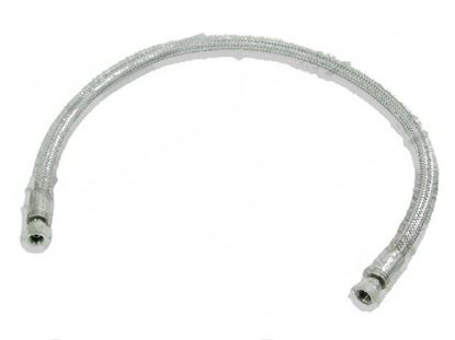 Foto de Flexible pipe INOX 1/4" FF - L=800 for Zanussi, Electrolux Part# 002043, 004057