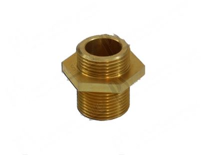 Picture of Nipple 3/4" ·3/4" - L=36 mm - brass for Hobart Part# 00227931000, 00-227931-000, 227931