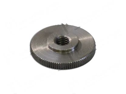 Bild på Knurled nut M6  25 mm H=3,5/6 mm for Hobart Part# 00228644000, 00-228644-000, 228644