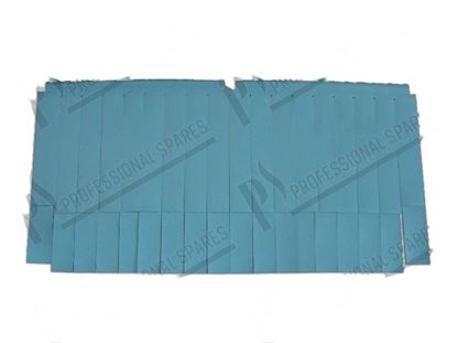 Bild von Double curtain 1100xh550 mm - light blue for Hobart Part# 00-229436-004, 2294364, 229436-4