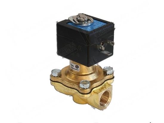 Image sur Solenoid brass valve NC - G1/2" - 220-240V 50/60Hz for Hobart Part# 00229677001, 00-229677-001, 2296771, 229677-1