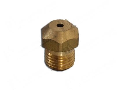Afbeeldingen van Gas nozzle M10x1 CH12  1,30 mm GN for Zanussi, Electrolux Part# 002393, 72780110