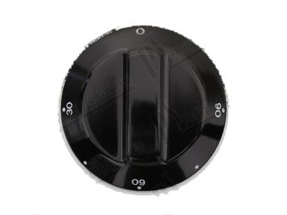 Image de Black knob  60 mm 0 ·90Â°C for Tecnoinox Part# 00268, RC00268000