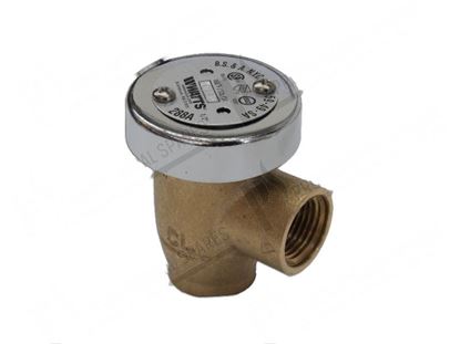 Picture of Non-return valve 1/2'' FF 180Â°F/125PSI for Hobart Part# 0029290900002, 00-292909-00002, 2929092, 292909-2
