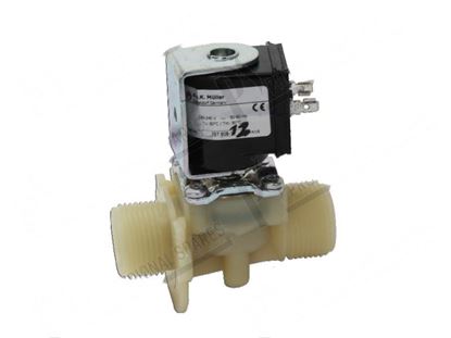 Immagine di Solenoid valve 180Â° - 1 way - 220/240V 50/60Hz -  3/4'' for Hobart Part# 00297808012, 00-297808-012, 29780812, 297808-12