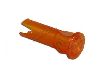 Изображение Self locking lens  10 mm - orange for Tecnoinox Part# 00319, RC00034000, RC00319000