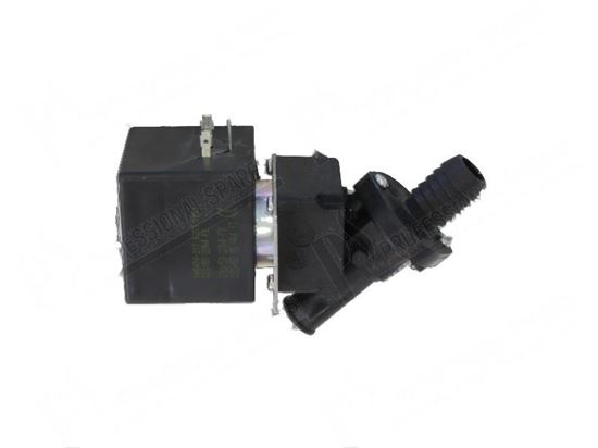 Immagine di Drain valve 180Â° - 1 way - 15,4/20W 220-230V 50/60Hz for Hobart Part# 00323592001, 00-323592-001, 3235921, 323592-1