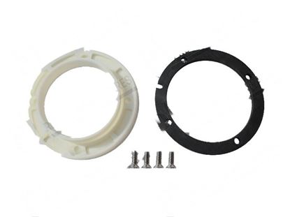 Image de Flange with gasket  70x107 mm for Hobart Part# 00-324053-000, 00886639000, 00-886639-000, 324053 886639