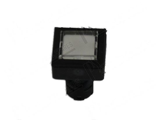 Immagine di Push button 27x27xH35 mm for Hobart Part# 00324266001, 00-324266-001, 3242661, 324266-1