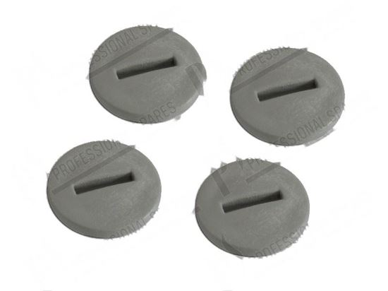 Image sur Plugs for wash arm [4 pcs] for Hobart Part# 00-324785-000, 00886610000, 00-886610-000, 324785, 886610