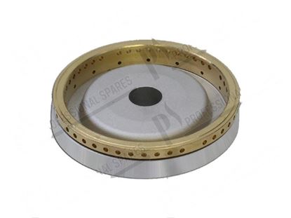 Bild von Burner cap  90 mm for Tecnoinox Part# 00372, RC00372000