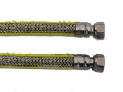 Изображение Flexible gas hose  1/2" FF L=2000 mm - EN14800 for Zanussi, Electrolux Part# 004018, 0S0756, 0S1003, 3449585