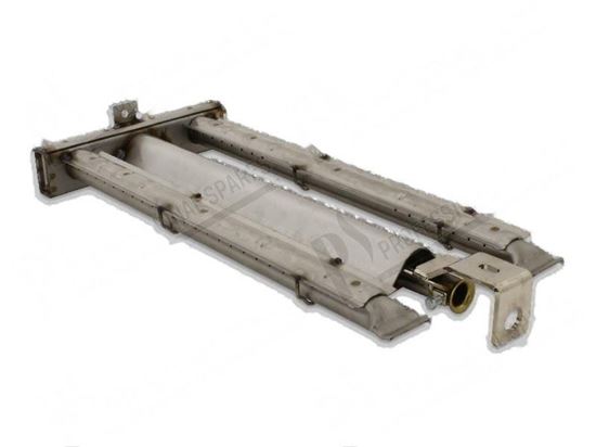 Image sur Burner 2 branches 468x200 mm for Tecnoinox Part# 00539, RC00539000