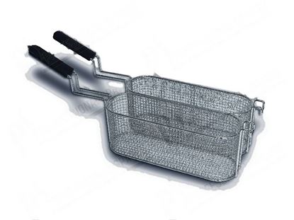 Billede af Fryer basket 1/2 - 100x325xh125 mm (2 pcz) for Zanussi, Electrolux Part# 005974, 921692