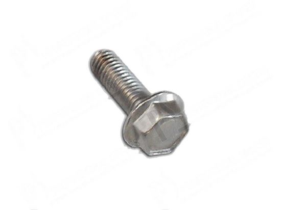 Billede af Interlocking tooth screw M5x8 mm (10 pcs) for Hobart Part# 00609782000, 00-609782-000, 609782