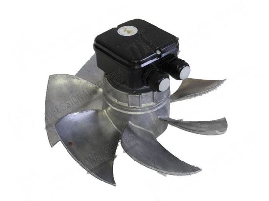 Image sur Axial fan  300 mm 130/190W 230V 50/60Hz for Hobart Part# 00774949002, 00-774949-002, 01-537205-002, 01-537205-2, 7749492, 774949-2