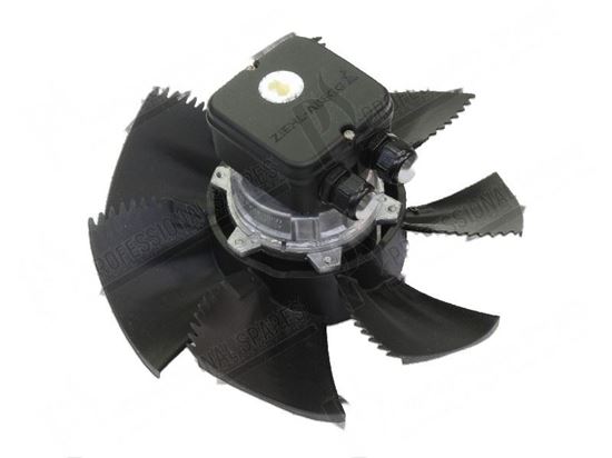 Image sur Axial fan  320 mm 120/170W 230/400V 50/60Hz for Hobart Part# 00-775078-001, 01537206001, 01-537206-001, 7750781, 775078-1