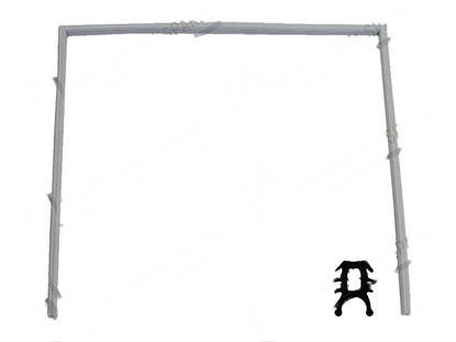 Bild von Door gasket 426x381 mm for Hobart Part# 00-775821-001, 00775902001, 00-775902-001, 7758211, 775821-1, 7759021, 775902-1