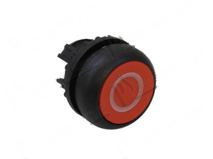 Obrazek Red push button  22 mm - unstable for Hobart Part# 00887015021, 00-887015-021, 88701521, 887015-21