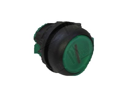 Bild von Illuminated green push button  22 mm - unstable for Hobart Part# 00887015033, 00-887015-033, 88701533, 887015-33