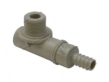 Изображение Connection with rubber holder  13 mm Ltot=109 mm for Hobart Part# 00897699001, 00-897699-001, 8976991, 897699-1