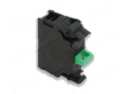 Picture of Auxiliary contact 1 NO; 3SU1400-1AA10-1BA0 for Meiko Part# 0121032, 9604392, 9732449