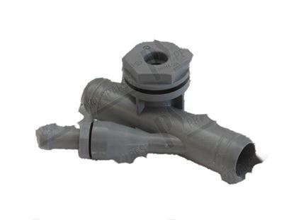 Picture of Non-return valve  19 mm - L=100 mm for Hobart Part# 01240142001, 01-240142-001, 012401421, 01-240142-1, 01-240144-001, 012401441, 01-240144-1, 01-240145-001, 012401451, 01-240145-1