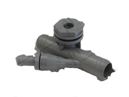 Bild von Non-return valve  19 mm - L=100 mm for Hobart Part# 01240142001, 01-240142-001, 012401421, 01-240142-1, 01-240144-001, 012401441, 01-240144-1, 01-240145-001, 012401451, 01-240145-1