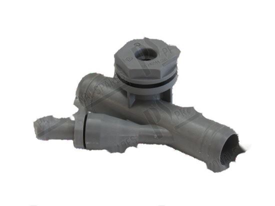 Image sur Non-return valve  19 mm - L=100 mm for Hobart Part# 01240142001, 01-240142-001, 012401421, 01-240142-1, 01-240144-001, 012401441, 01-240144-1, 01-240145-001, 012401451, 01-240145-1