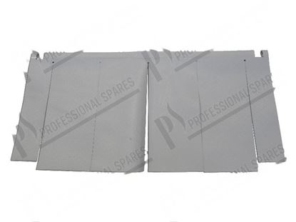 Image de Double curtain 750xh385/360 mm for Hobart Part# 01245398001, 01-245398-001, 012453981, 01-245398-1