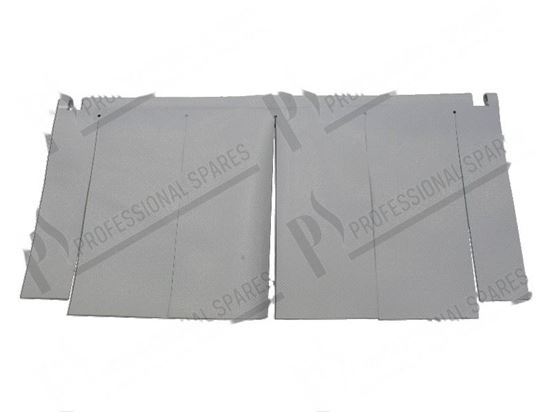 Billede af Double curtain 750xh385/360 mm for Hobart Part# 01245398001, 01-245398-001, 012453981, 01-245398-1