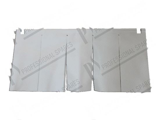 Foto de Double curtain 760xh345 mm for Hobart Part# 01245398008, 01-245398-008, 012453988, 01-245398-8