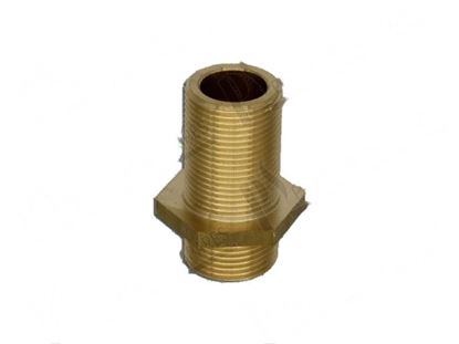 Image de Nipple 3/4" ·3/4" - L=55 mm - brass for Hobart Part# 01245850001, 01-245850-001, 012458501, 01-245850-1