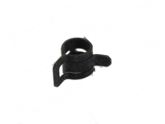 Изображение Hose clamp  7 mm H=8,66 mm for Hobart Part# 01246214003, 01-246214-003, 012462143, 01-246214-3, 01-510143-001, 015101431, 01-510143-1