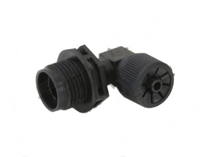 Bild von Pipe fitting 90Â° for hose  4x6 mm for Meiko Part# 0260050