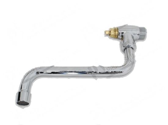 Image sur Water tap with spout  3/4" for Zanussi, Electrolux Part# 052642, 058969, 0C3108